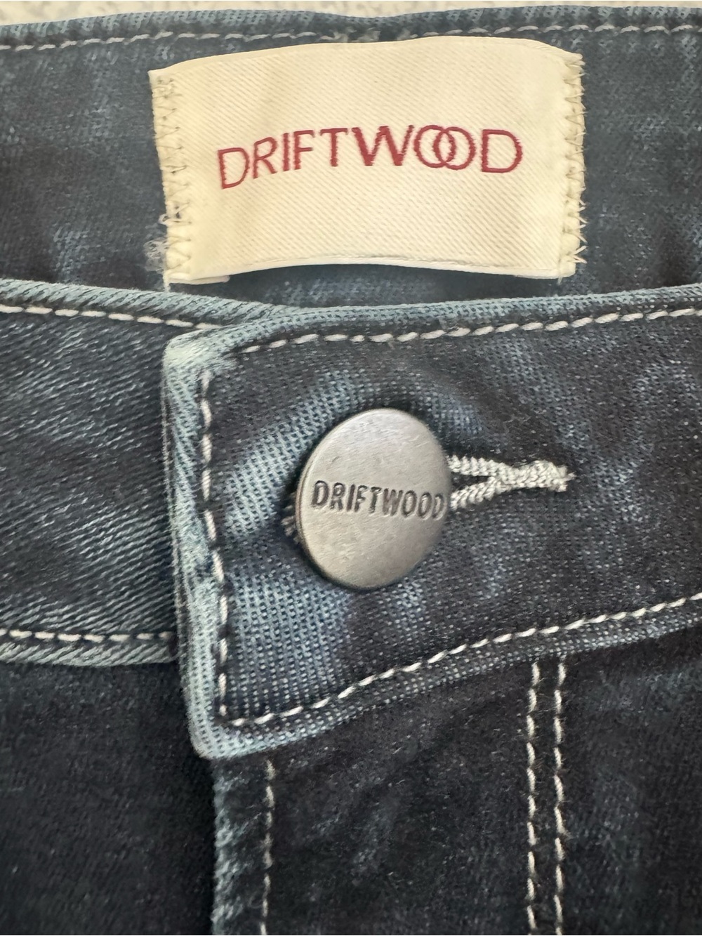 DRIFTWOOD Farrah Flare Leg Lace Up Jeans Sequined Floral Embroidery - Picture 8 of 8